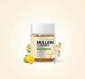 OEM ODM All in 1 Mullein Leaf Extract Gummies Lung Cleansing Gummy Lung Detox Supplements with Vitamin C, Quercetin & Elderberry (2) BioFlex MULLEIN GUMMIES (Copy)