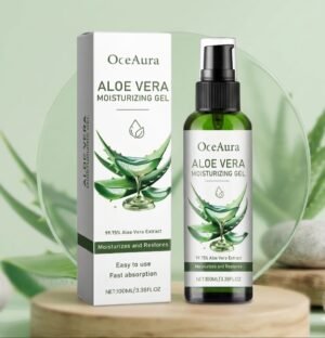 OceAura Aloe Vera Moisturizing Gel Gently Nourishes Facial Skin, Moisturizing And Refreshing Aloe Vera Gel Aloe Vera Moisturizing Gel (Copy)