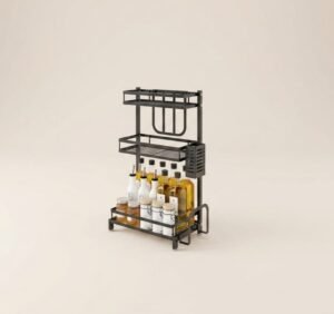 Multi-Layer Black Stainless Seasoning Rack (Copy)