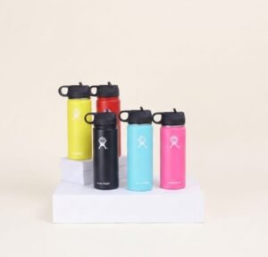 Stainless Steel Thermos Cup Spray Gradient Color Space Pot Portable Outdoor Sports Water Cup Gradient Stainless Steel Thermos Cup (Copy)