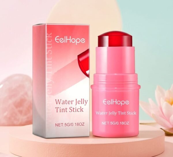 Water Jelly Tint Stick, Blush Whitening Natural Long Lasting Lip Matte Moisturizing Lip Color Makeup Combination Water Jelly Tint Stick