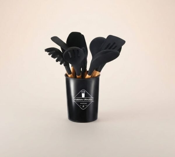 Silicone 12-Piece Wooden Kitchen Set (Copy)
