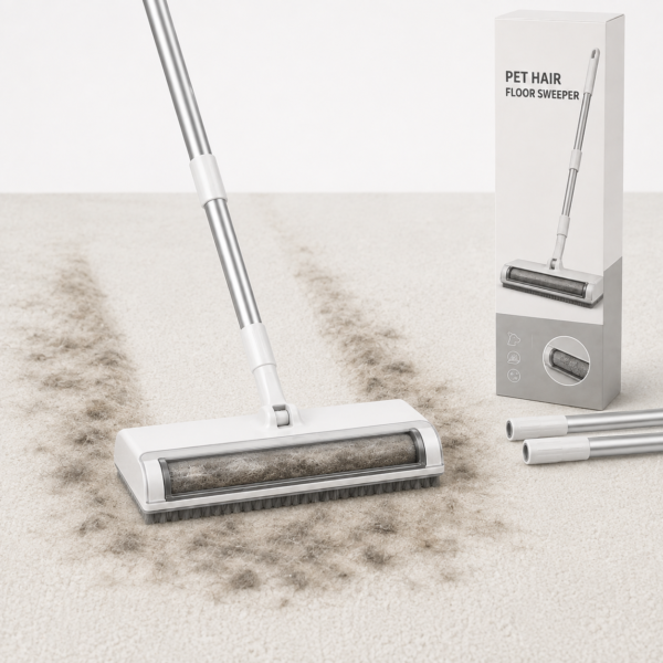 Telescopic Pet Hair Floor Sweeper
