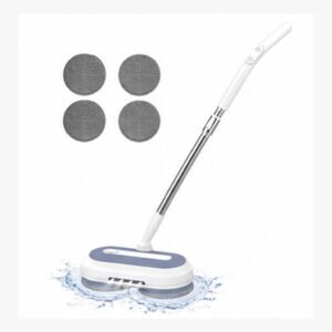 electric-spin-floor-scrubber-4-pads_main Electric Spin Floor Scrubber with 4 Reusable Pads