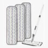 Flat Spray Mop with 4 Washable Microfiber Pads