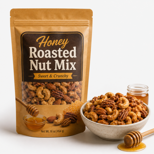 honey-roasted-nut-mix-benefit Honey Roasted Nut Mix (16 oz)