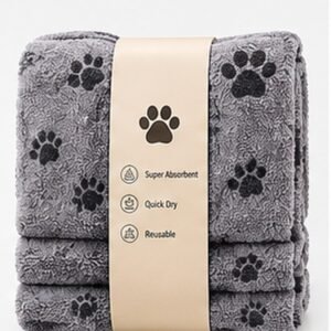 Pet Cleaning Microfiber Towels (3 Pack)