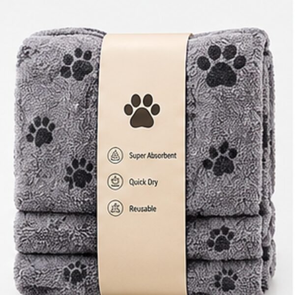 Pet Cleaning Microfiber Towels (3 Pack)