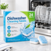 Dishwasher Cleaning Tablets - 24 Count