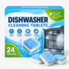 Dishwasher Cleaning Tablets - 24 Count