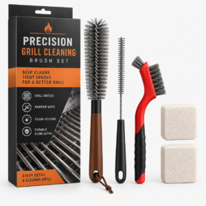 Precision Grill Cleaning Brush Set